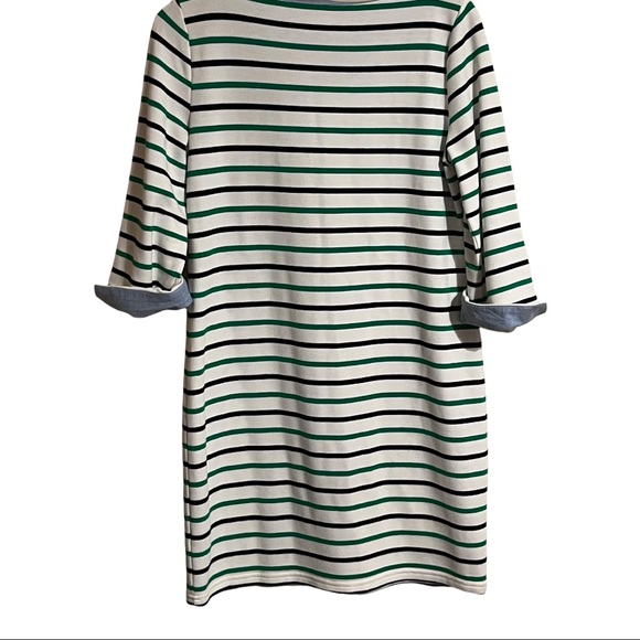 English Factory Stripe Shirt Women’s Small Long Length Cuff Sleeves Casual. - Picture 4 of 9